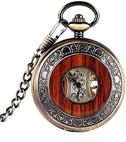 Retro Roman Mechanical Pocket Watch