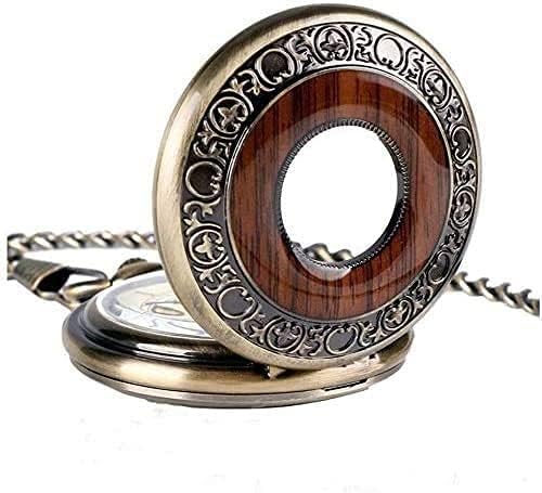 Retro Roman Mechanical Pocket Watch